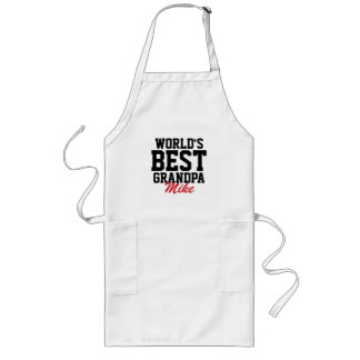 World's Best Grandpa Father's Day Grilling Apron