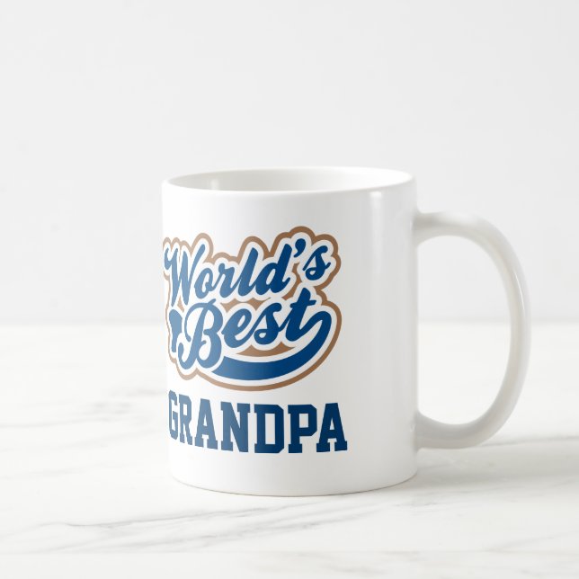 World's Best Grandpa insert your own title Coffee Mug (Right)