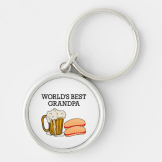 Worlds Best Grandpa Key Ring