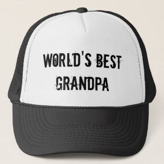 World's Best Grandpa Trucker Hat