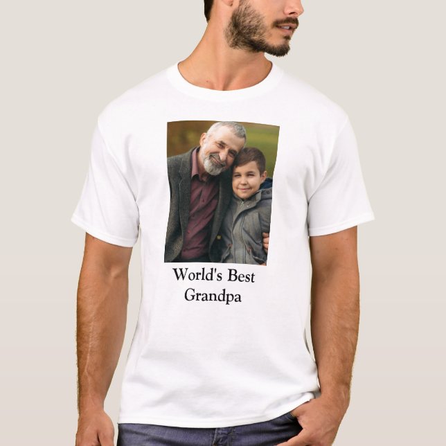 World's Best Grandpa Tshirt (Front)