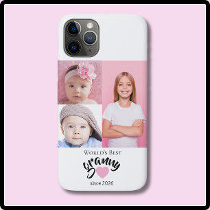 Worlds Best Granny Since Year 3 Photo Cute Case-Mate iPhone Case