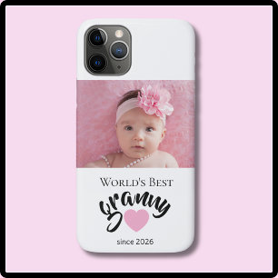 Worlds Best Granny Since Year Photo Cute  Case-Mate iPhone Case