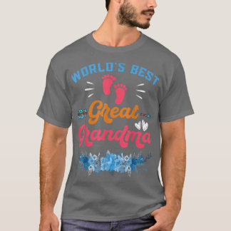 World's Best Great Grandma  Promoted To Great Gran T-Shirt