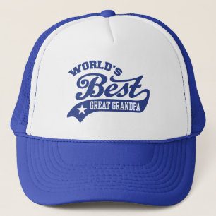 World's Best Great Grandpa Trucker Hat
