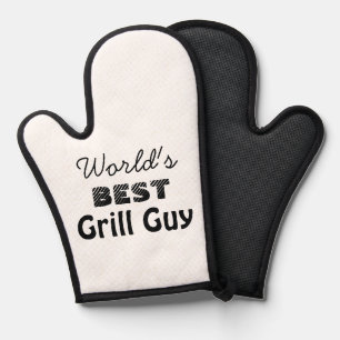 World's Best Grill Guy Men's Oven Mitt