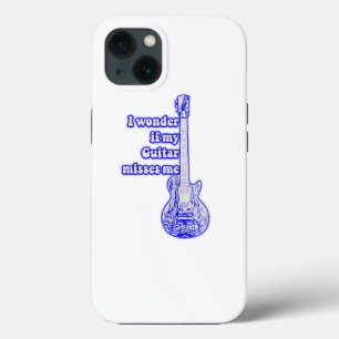 World's best guitarist ever. vintage blue iPhone 13 case