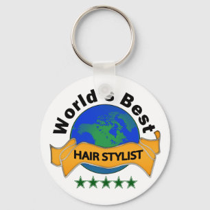World's Best Hair Stylist Key Ring