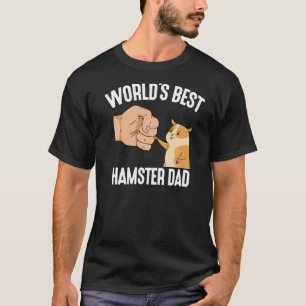 World's Best Hamster Dad Costume For Animal  Hamst T-Shirt