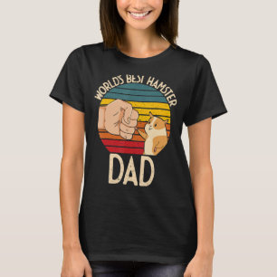 World's Best Hamster Dad Costume For Animal Lovers T-Shirt