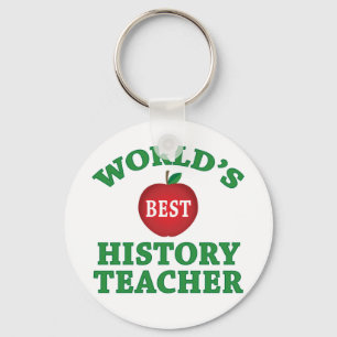 World's Best History Teacher Key Ring