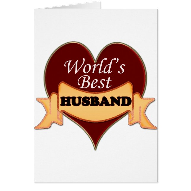 World's Best Husband (Front)