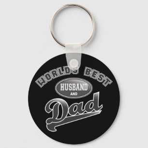 World's Best Husband & Dad Key Ring