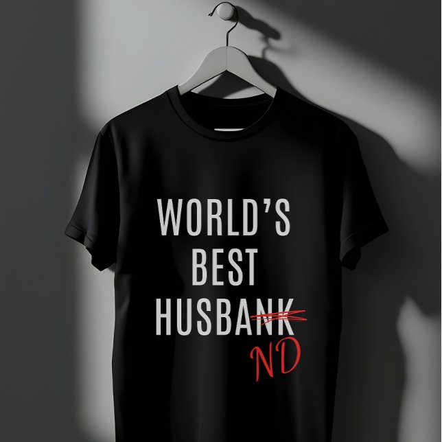World's Best Husband – Funny Design T-Shirt (Creator Uploaded)