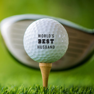 World's Best Husband Golf Balls