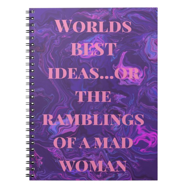 Worlds Best Ideas...or Spiral Photo Notebook (Front)
