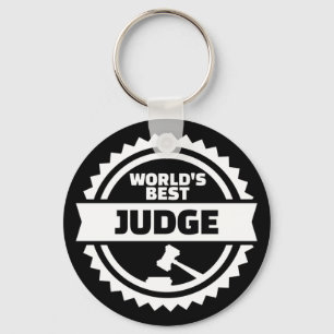 World's best Judge Key Ring