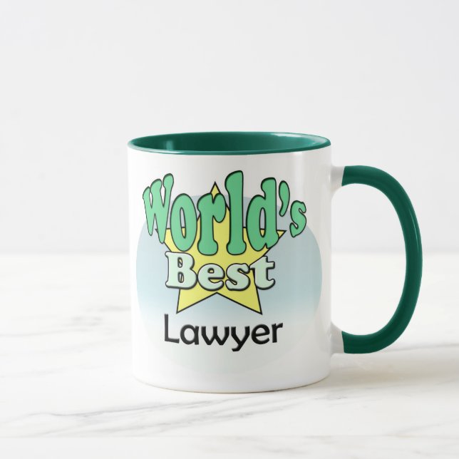 World's Best Lawyer Mug (Right)
