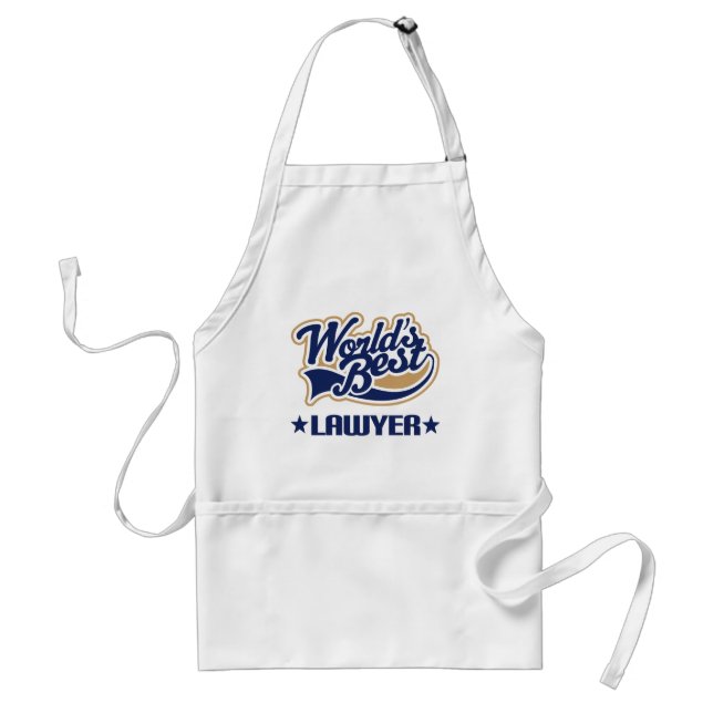Worlds Best Lawyer Standard Apron (Front)