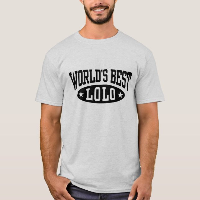 World's Best Lolo T-Shirt (Front)