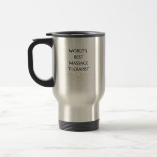 World's Best Massage Therapist Travel Mug/ Gift  Travel Mug