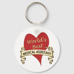 World's Best Medical Assistant Key Ring