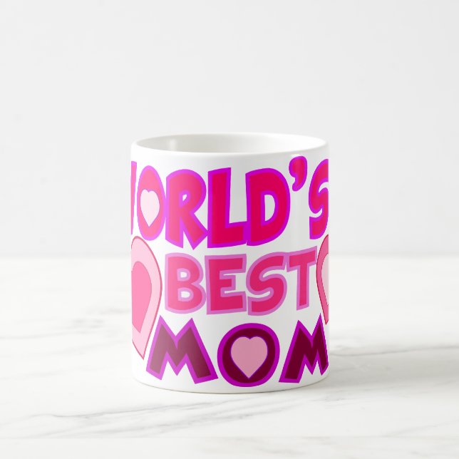 WORLD'S BEST MOM COFFEE MUG (Center)