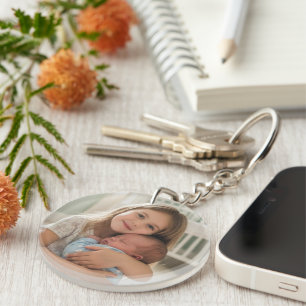 World's Best Mom Diamonds Personalizado Key Ring