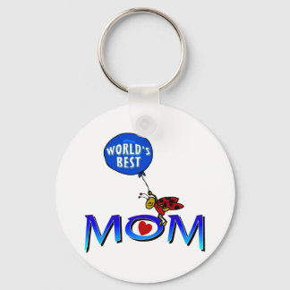 World's Best Mom Key Ring
