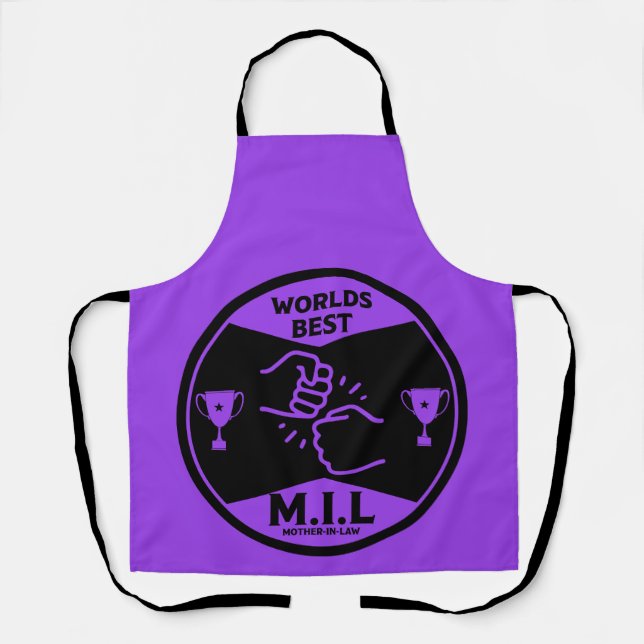 Worlds Best Mother-In-Law Apron (Front)