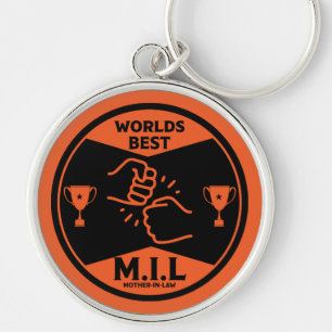 Worlds Best Mother-In-Law Key Ring