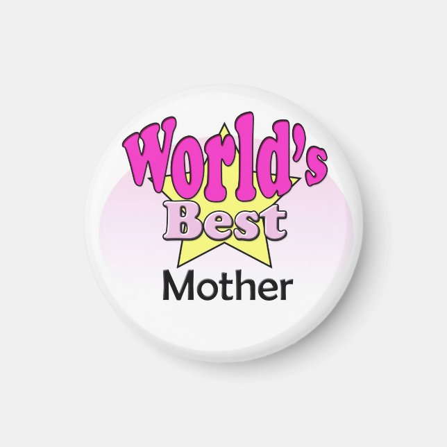 World's Best Mother Magnet (Front)