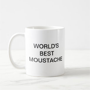World's best MOUSTACHE Coffee Mug