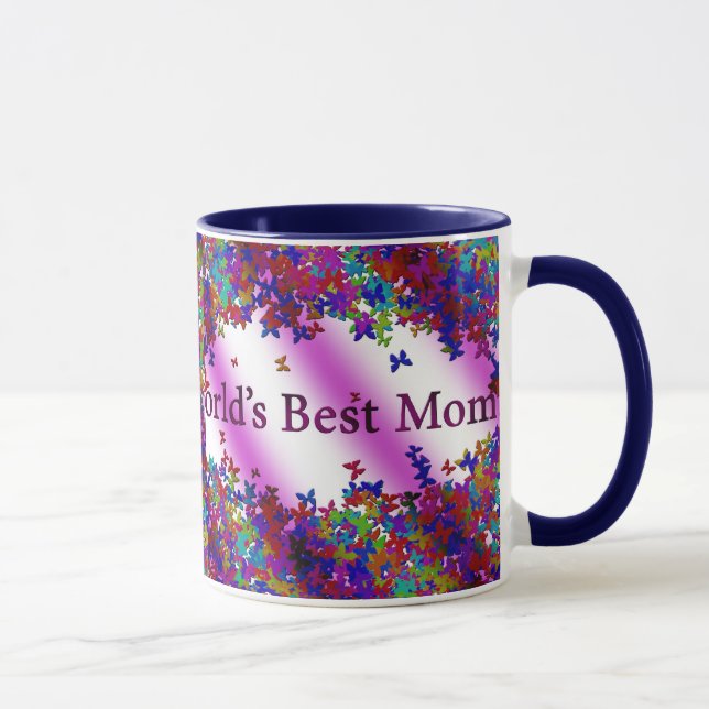 World's Best Mum #1 Mug (Right)