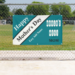 Worlds Best Mum Banner