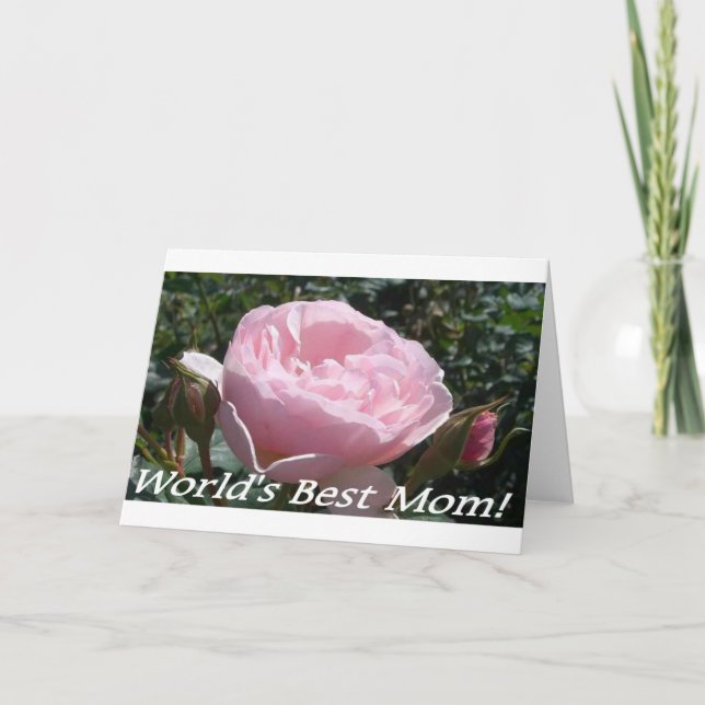 Worlds Best Mum Card (Front)
