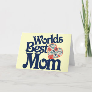 Worlds Best Mum Card