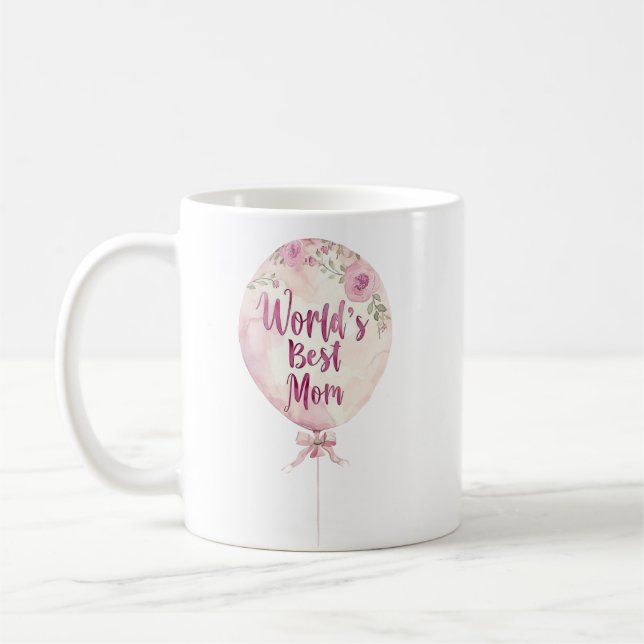 World's Best Mum Coffee Mug (Left)