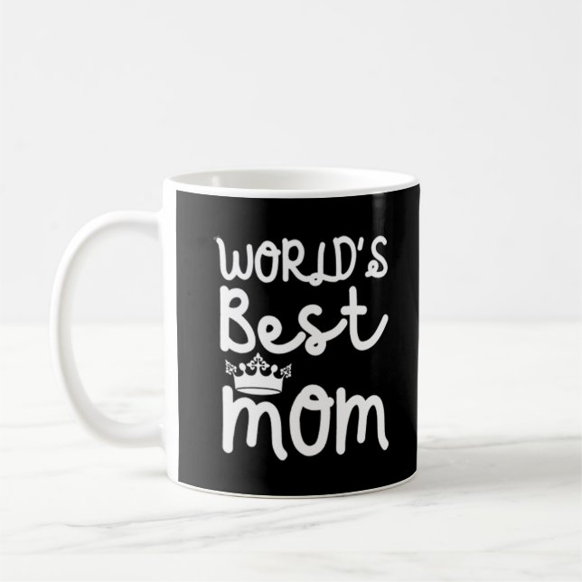 World's Best Mum Coffee Mug (Left)