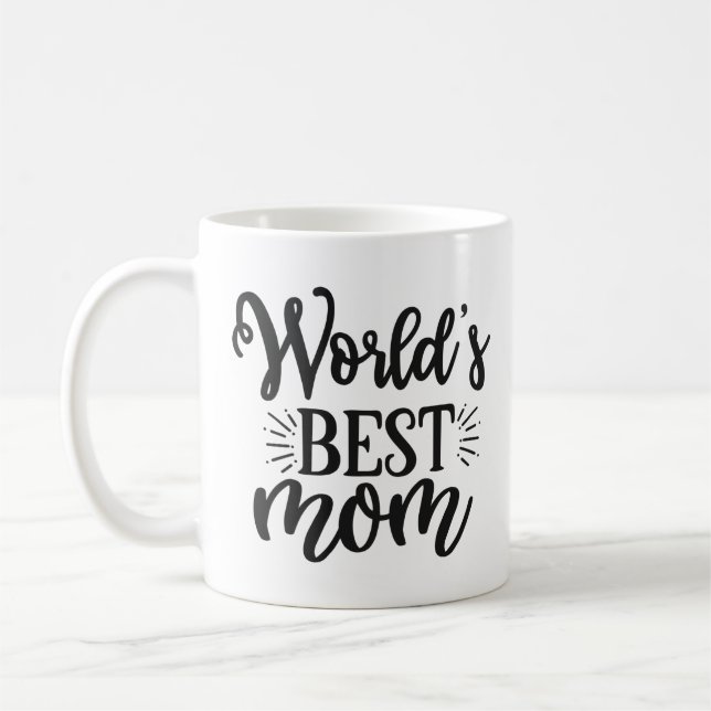 World's best mum coffee mug (Left)