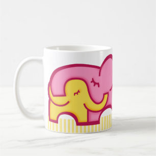 World's Best Mum elephants hug mug