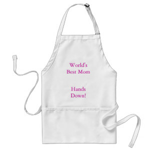 World's Best Mum, Hands Down! Standard Apron