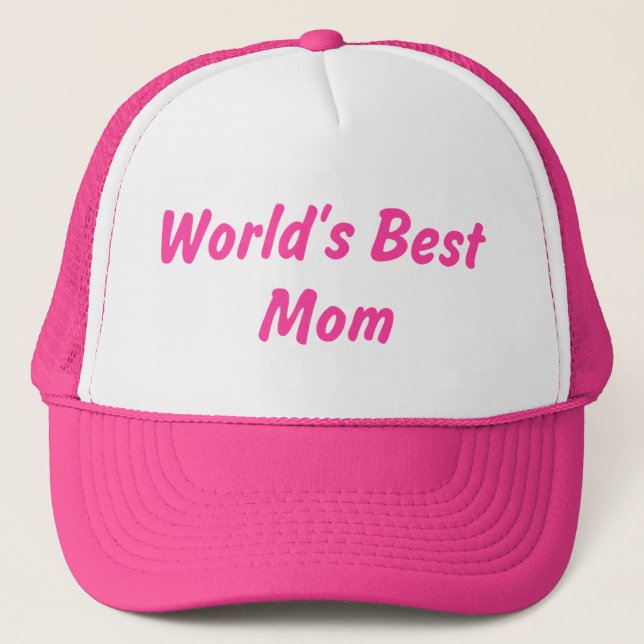 World's Best Mum Hat (Front)