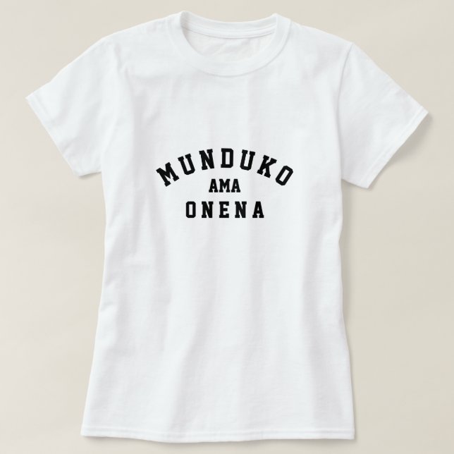 worlds best mum in Basque munduko ama onena T-Shirt (Design Front)