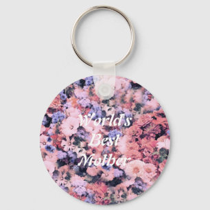 World's Best Mum Key Ring