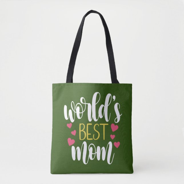 World's Best Mum Mother's Day | Tote Bag (Front)