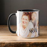 World's Best Mum Since 20XX Modern Photos Mug<br><div class="desc">This simple and modern design is composed of sans serif and playful cursive typography and add a custom photo.</div>
