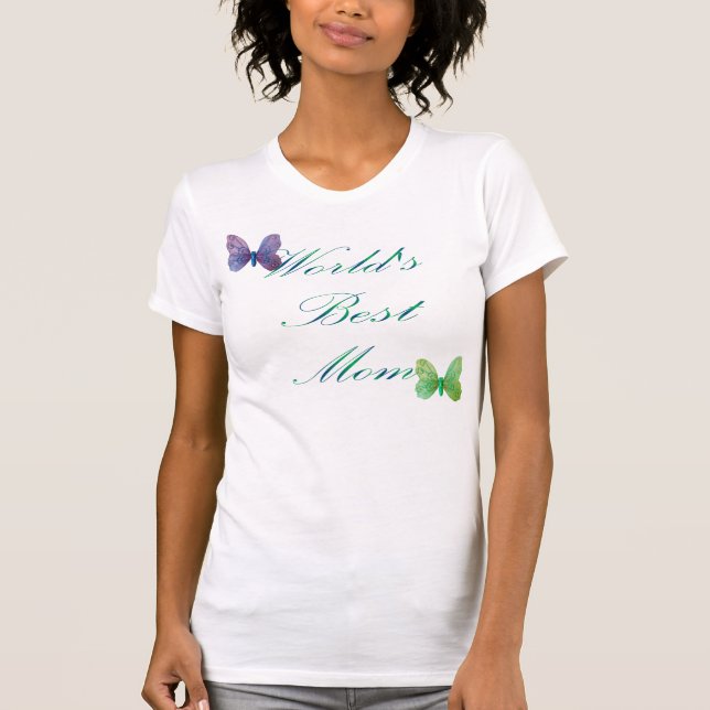 World's Best Mum T-Shirt (Front)