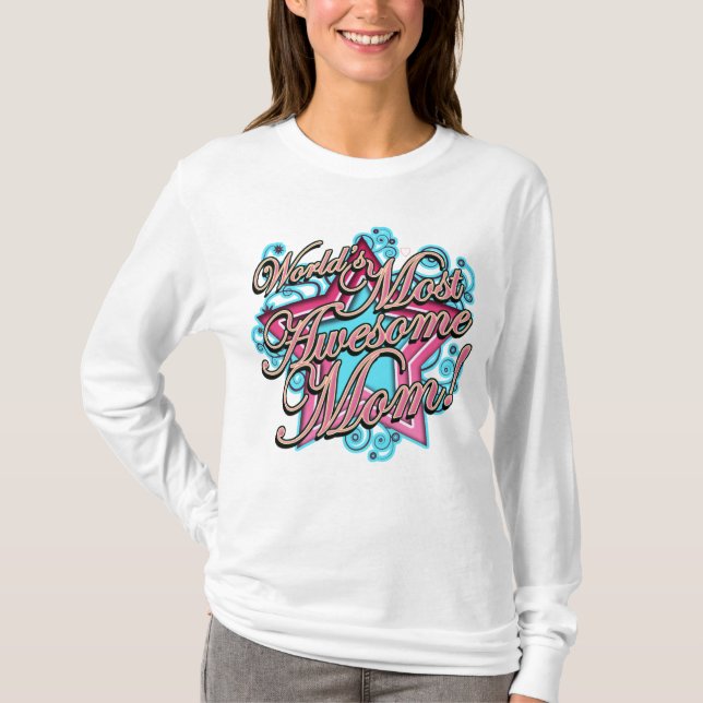Worlds Best Mum T-Shirt (Front)