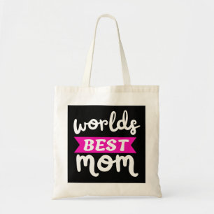 worlds best mum tote bag